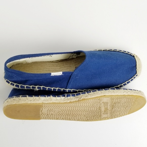 Soludos Shoes - Saludos Dali Canvas Slip On Espadrilles Navy size9